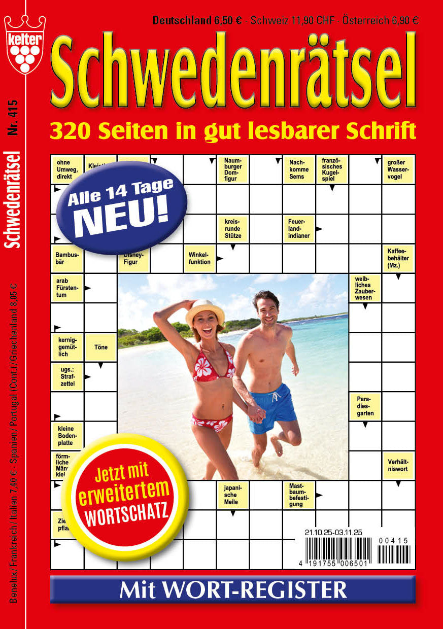 Sammelband Schwedenrätsel #415