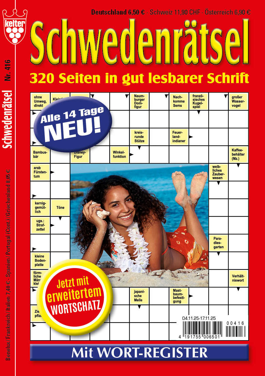 Sammelband Schwedenrätsel #416