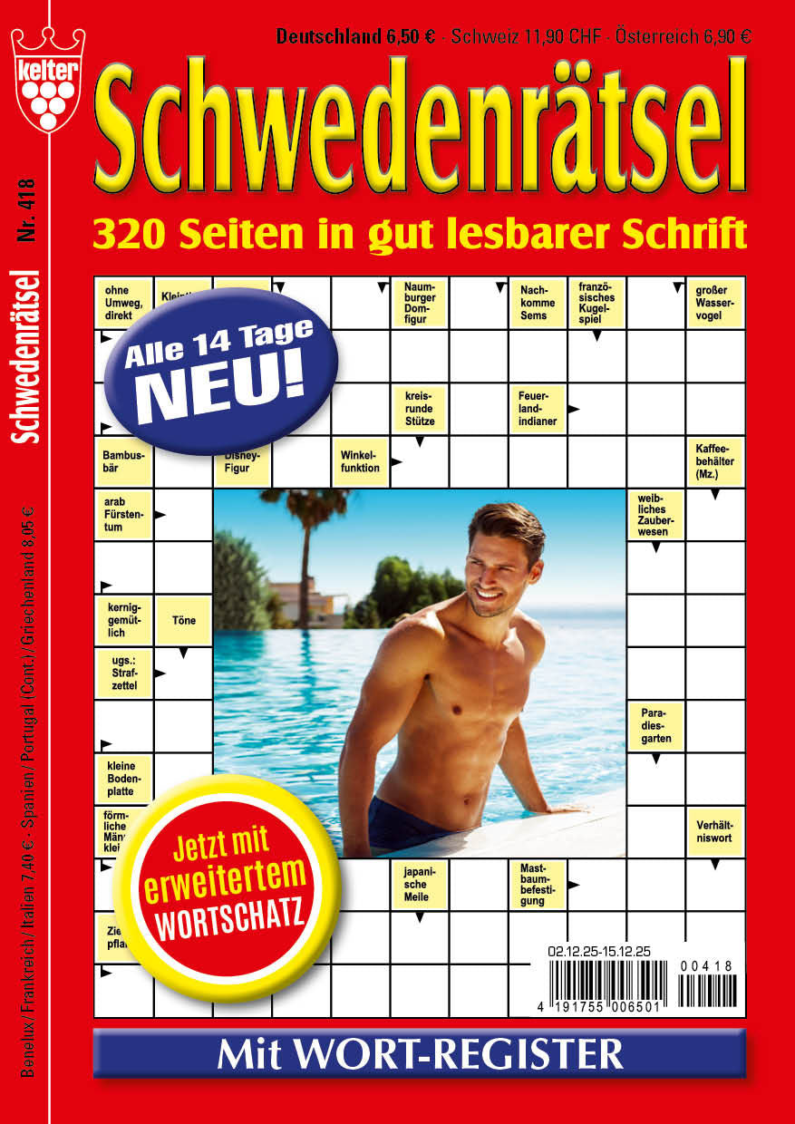 Sammelband Schwedenrätsel #418