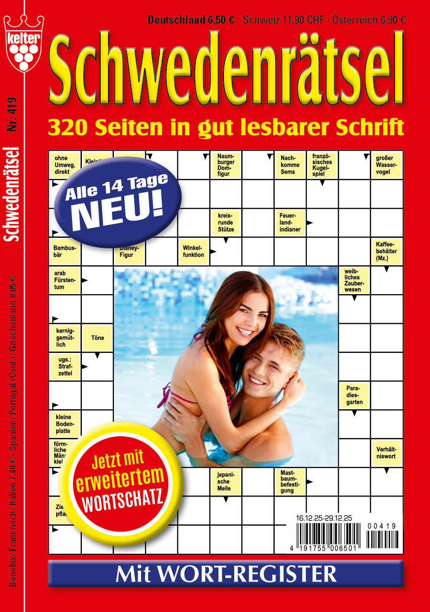 Sammelband Schwedenrätsel #419