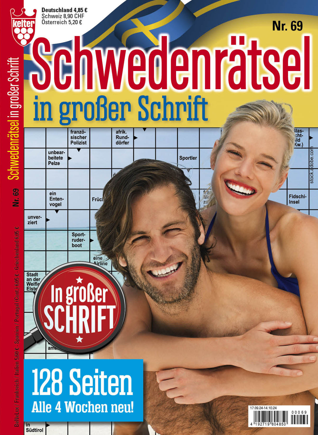 Schwedenrätsel in großer Schrift #69