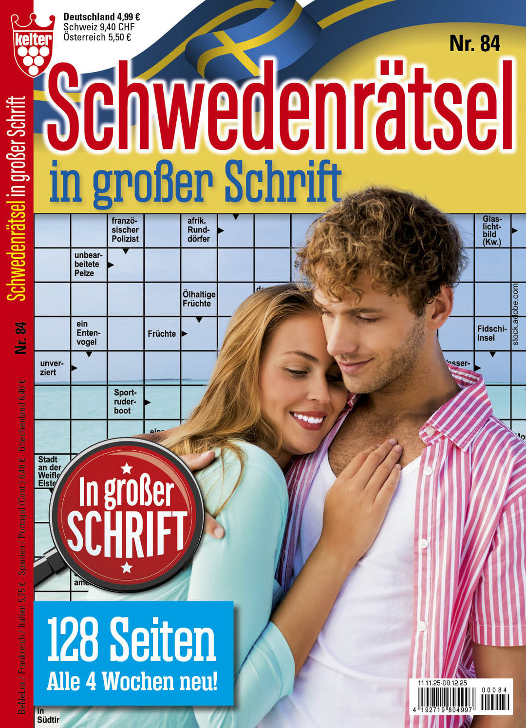 Schwedenrätsel in großer Schrift #84