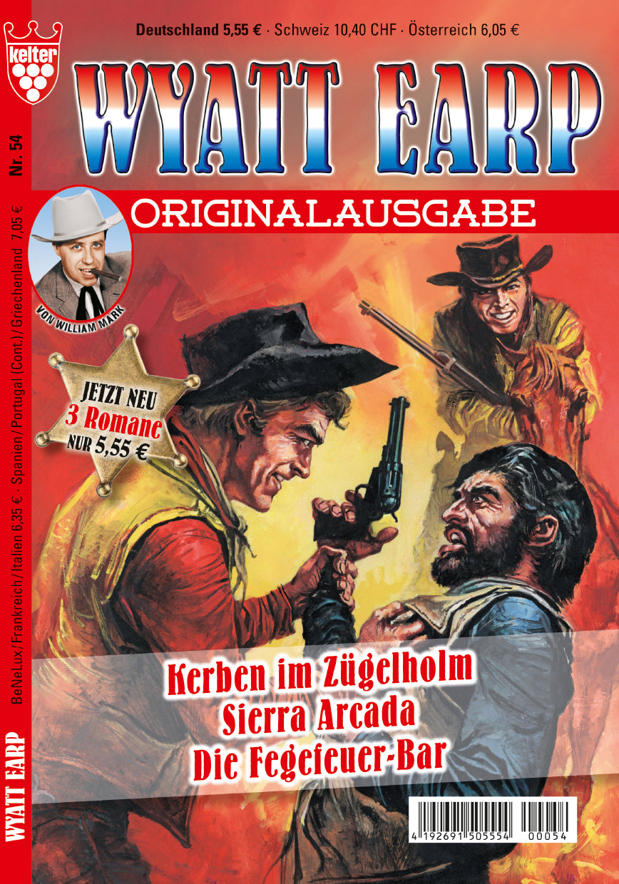 Wyatt Earp 3 Romane Originalausgabe #54