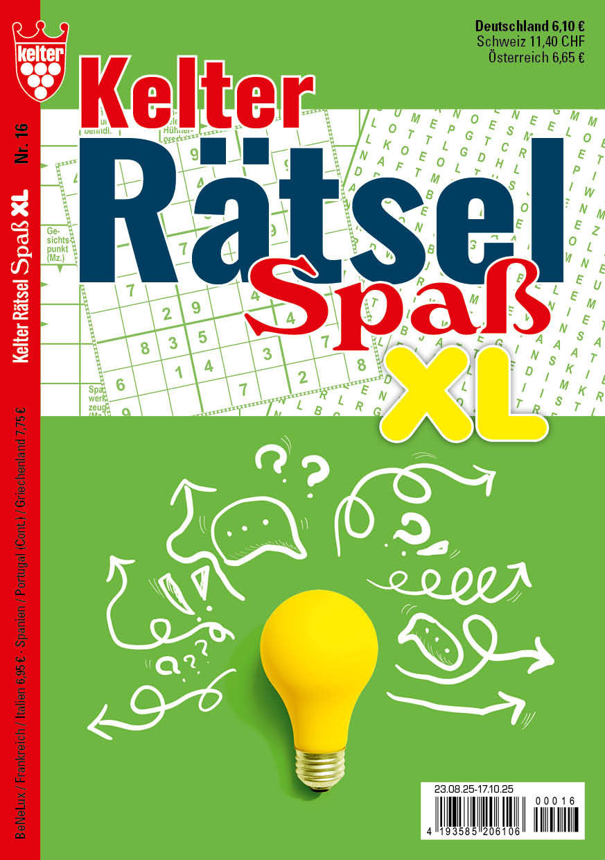Kelter Rätsel Spass XL #16