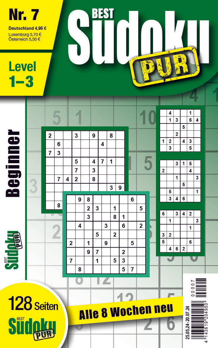 Best Sudoku Pur Beginner #7