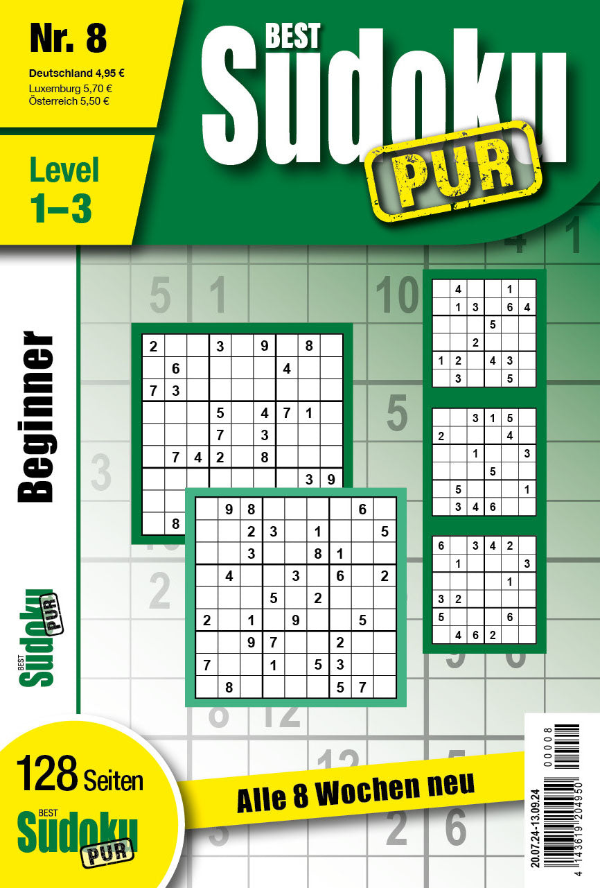 Best Sudoku Pur Beginner #8