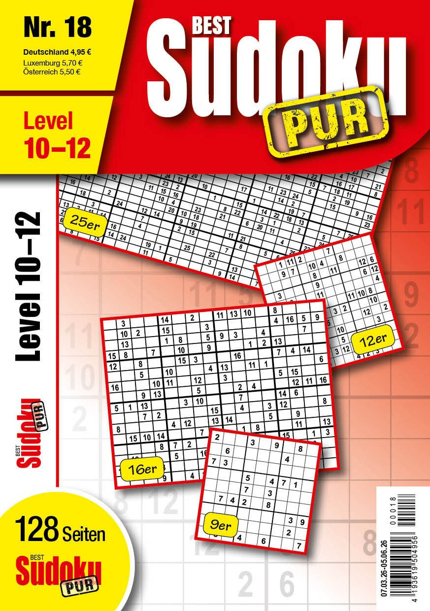 Best Sudoku Pur - Level 10-12 #18