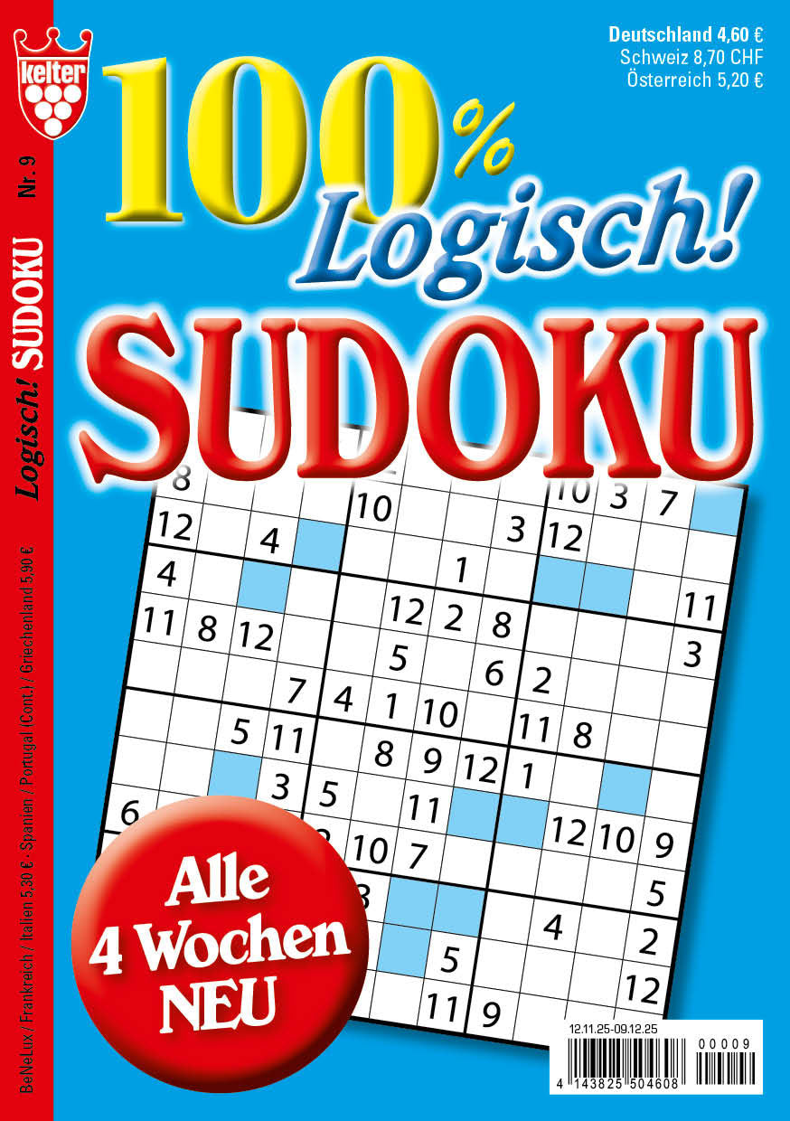 100% logisch Sudoku #9