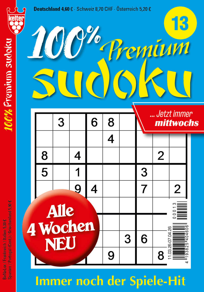 100% Premium Sudoku #13