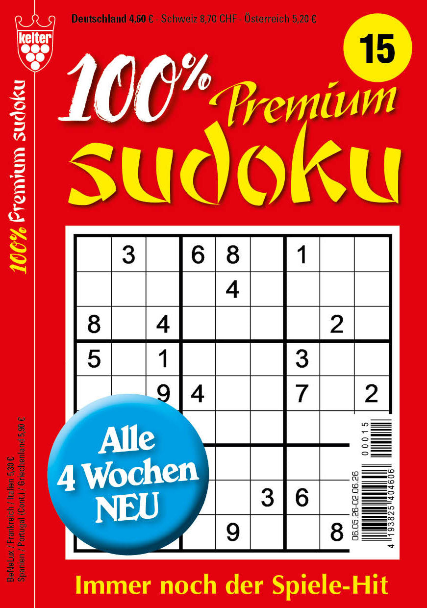 100% Premium Sudoku #15
