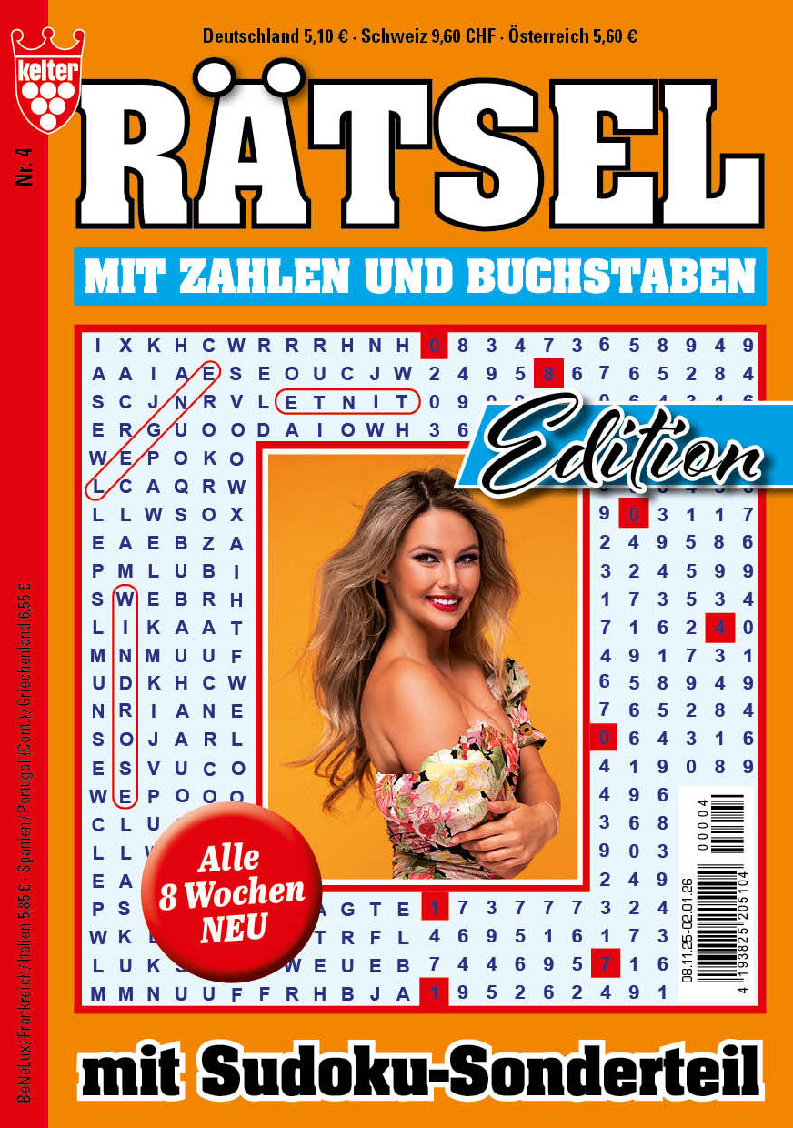 Rätsel mit Zahlen und Buchstaben Edition #4